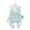 Sky Blue, variant on NKOOGH 9PCS Infant Girls Boys Outfits Long Sleeve Romper Vest Pants Hat Socks Sets for New Born Unisex