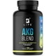 thumbnail image 1 of Ácido Alfa Cetoglutárico | Rendimiento Deportivo y Recuperación Muscular | 180 Cápsulas | AKG Blend | B Life., 1 of 6