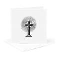 thumbnail image 5 of 3drose, Holy Cross - Easter Holiday Illustration, 12 Greeting Cards with Envelopes, 5 of 7