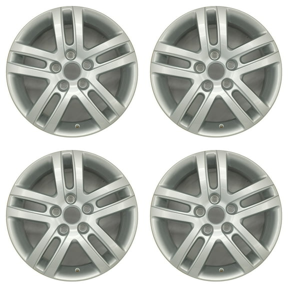 For Volkswagen Jetta OEM Design Wheel 16" 16x6.5 2005-2018 Silver Set of 4 Replacement Rim