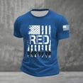thumbnail image 2 of CHENge Men's R.E.D Friday Shirt On Friday We Wear Red Military Remember Everyone Deployed Unisex-Adults US Flag Classic Fit Short Sleeve T-Shirt, 2 of 2