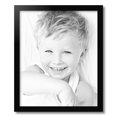 thumbnail image 2 of ArtToFrames 18x22 Inch Black Picture Frame, This Black MDF Poster Frame is Great for Your Art or Photos, Comes with 060 Plexi Glass (4267), 2 of 8