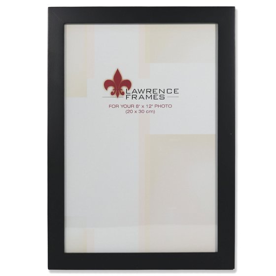 Black Wood 8x12 Picture Frame