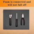 thumbnail image 4 of 2PCS 50x30X2cm Pick Apart Foam Insert Cutting Foam Lining Packaging Pre-Cutting Tool Box and Hard C, 4 of 5