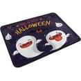 thumbnail image 2 of SKYSONIC Halloween Ghost Door mat Non Slip Floor Door Rug Soft Floor Mat for Kitchen Garden Bedroom Indoor Outdoor Entrance Home Holiday Decoration 23.6" x15.7", 2 of 7