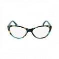 thumbnail image 3 of Calvin Klein CK20506 Full Rim Cat-Eye Turquoise Tortoise Eyeglasses, 3 of 4
