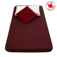thumbnail image 1 of ViscoLogic Charisma Matelas en Mousse Simple Réversible et Rabattable Parfait pour Lit Superposé, Lit Gigogne, Lit d'Appoint et Lit de Caravane (Bourgogne), 1 of 6