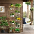 thumbnail image 2 of YIHATA Plant Stand, Indoor Outdoor Plant Shelves 10 Tiers Indoor Plant Holder for Living Room Outdoor Plant Rack Indoor Multiple Plants Patio Balcony Garden, 2 of 7
