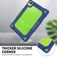 thumbnail image 5 of FIEWESEY Shockproof Kids Case For Moderness MB1001/CZZ /Okaysea / HAPPYBE/ANYLAKE/Freeski/OLEXEX/ Bestski/Velorim/ZZB/Blackview Tab 7/‎WeTap Y10 10.1 inch Tablet + Screen Protector (Navy/Green,2 Pcs), 5 of 6