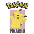 thumbnail image 2 of Boy's Pokemon Pikachu Portrait Graphic Tee White Large, 2 of 4