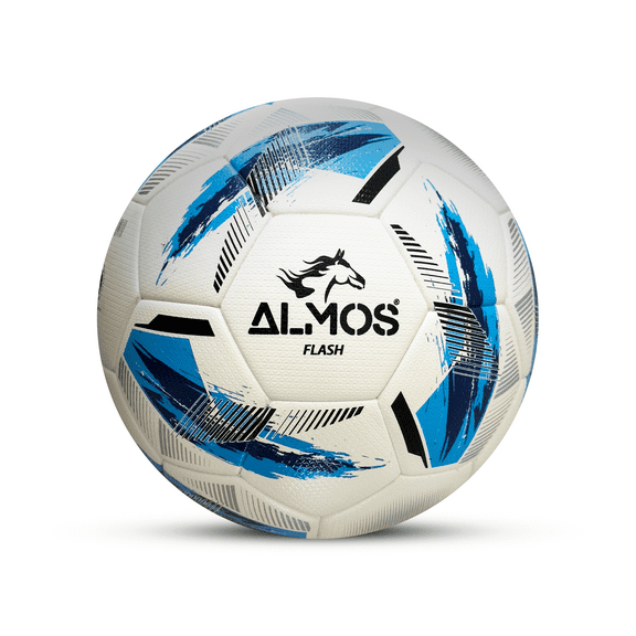 Almos Flash Soccer Ball, for Outdoor Soccer Size 5, Blue