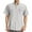 Light Grey, variant on Men's Short Sleeve Fishing Shirts Sun Protection UV Hiking Cooling Quick Dry Shirts for Summer Beach Casual Tops
