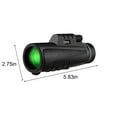 Single Telescope 10x50 High Power Highdefinition Bird Watching Outdoor