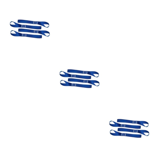Scienceny 4 unidades/juego de correas de amarre, correa de unión práctica y fiable para cada tarea, cordones pesados para colgar, azul * Type1 NO1