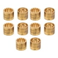 thumbnail image 1 of EXHUMKY 20Set Easy to Install Copper Pool Cue Ferrules 9.5MM for Family Fun, 1 of 4