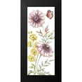 thumbnail image 2 of Tre Sorelle Studios 8x14 Black Modern Framed Museum Art Print Titled - Wildflower Stem panel V, 2 of 5