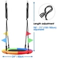 thumbnail image 4 of Columpio Tree Swing Odoland para niños, 24 pulgadas, para exteriores, 4 of 9