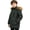 Green, variant on XXWXYD XXWXYD Boys Hooded Puffer Parka Lightweight Insulated Quilted Outerwear Water Resistant Jacket Reflective Detail Coat For Kids Cold Weather Outdoor Snow Activities