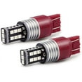 thumbnail image 1 of LAICAIW 7443 Red Flashing Strobe Blinking Rear Alert Safety Brake Tail Stop High Power LED Light Bulbs, 1 of 5