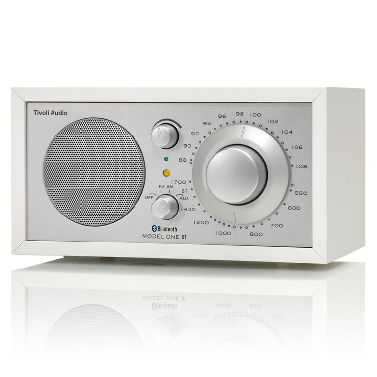 Tivoli Audio MODEL ONE BT チボリ ホワイト Tivoli Audio Model One Bluetooth AM/FM Radio & Speaker (White