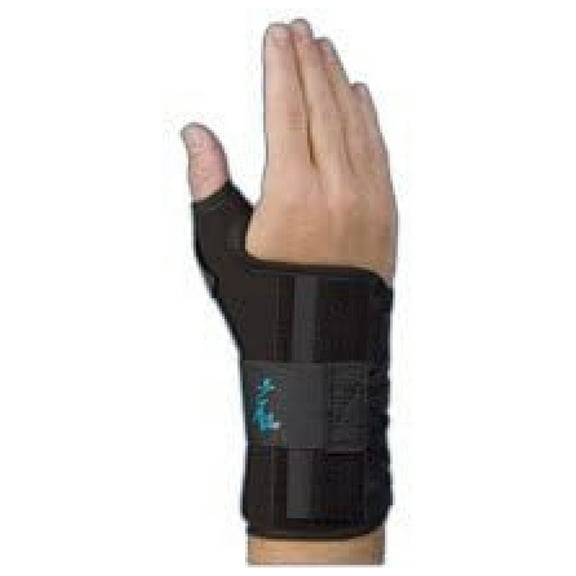 Ryno Lacer Wrist Support, Short Black, Universal Right