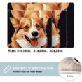 thumbnail image 2 of Corgi Dog Kitchen Rug Outdoor Carpet Door Mat Polyester Non-Slip Machine Washable, 2 of 6