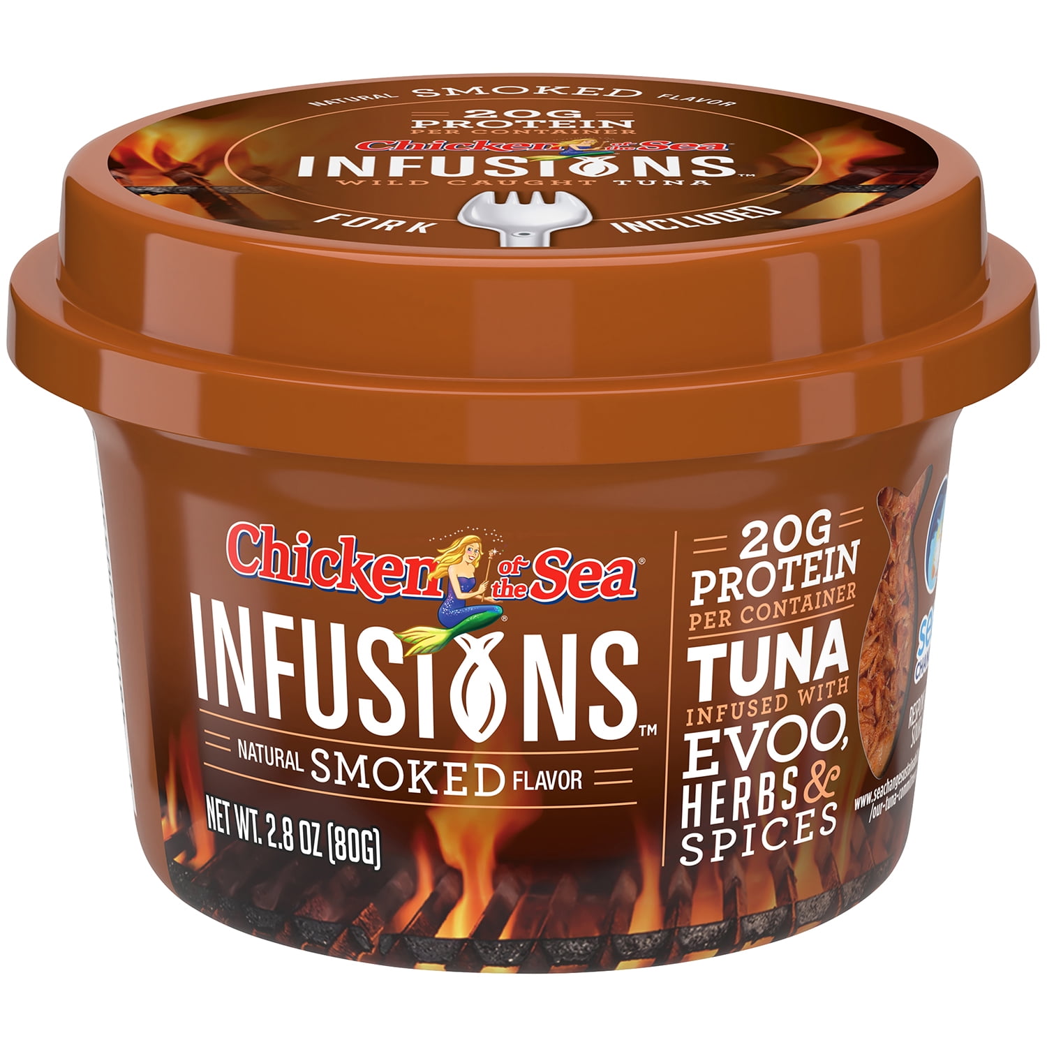 Chicken of the Sea Tuna Infusions Smoked, 2.8 oz