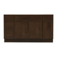 thumbnail image 6 of Vanity Art 57" Freestanding Bathroom Vanity Cabinet without Top in Brown, 6 of 6
