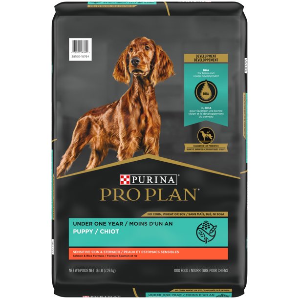 Purina Pro Plan Puppy Sensitive Skin and Stomach for Dogs Under 1 Year
