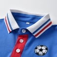 thumbnail image 3 of ETHAN Toddler Boy Short Sleeve Shirt & Casual Shorts Set Kids Summer Clothes Suit 7 Years, 3 of 7