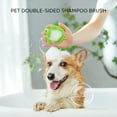thumbnail image 4 of 1 Pack Dog Brush Cat Brush,Soft Silicone Dog Grooming Brush,Pet Bath Massage Brush for Cats and Dogs with Short or Long Hair,Cat Slicker Shedding Hair Brush for All Pet Sizes, 4 of 10