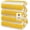 Yellow, variant on Utopia Towels Pack of 4 Cabana Beach Towels, Oversized 30 x 60 Inches Cotton Beach Towel Set, Smooth Ring Spun Texture for Pool and Swim Days, Modern Striped Design Bath Towels, Red