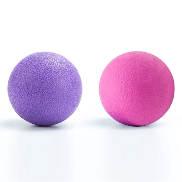 Bola de Masaje y Yoga Rosa Púrpura para Liberación Miofascial