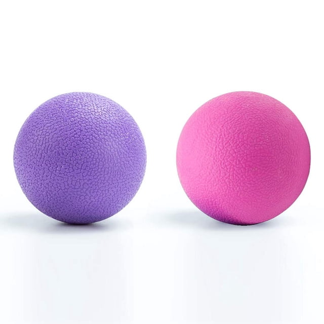 Bola de Masaje y Yoga Rosa Púrpura para Liberación Miofascial