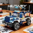 thumbnail image 2 of Navy War Chariot, barco del ejército, modelo de avión, buques de guerra, bloques de construcción compatibles con Lego, juego de construcción para niños, juguetes de ladrillos,41078 no box, 2 of 7