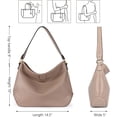 thumbnail image 3 of Bolso Hobo Montana West MWC-085BKH Cuero Vegano Negro, 3 of 6