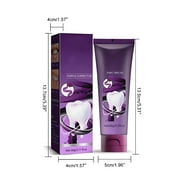 Purple Toothpaste for Teeth Whitening,Teeth Whitening Toothpaste,Cleaning Oral Cavity Refreshing,Tooth Stain Removal,Tooth Stain Removal Colour Corrector