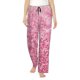 thumbnail image 1 of Balery Pink Glitter Pantalones de pijama para mujer, pijamas ultraligeros, pantalones de estar por casa-Small, 1 of 6
