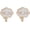 Clouds, variant on Fashion Cute Small Clover Bowknot Flower Cartoon Clip on Earrings Non Piercing for Women Charm Ear Clip