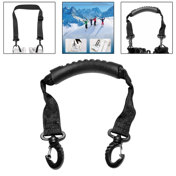 Sangle de transport pour skis, patin à roulettes – Accessoires d'équipement d'hiver athlétiques pour patins à glace en plein air, activités sportives d'hiver Sangle de transport pour skis, patin à roulettes – Accessoires d'équipement d'hiver athlétiques pour patins à glace en plein air, activités sportives d'hiver