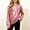 A436 Hot Pink, variant on Xdegoge Teen Kids Girls Metallic Shiny Shirt Long Sleeve Holographic Pullover Tops Dance Performance Wear Sparkle Festival Outfit, Size 12-13