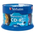 thumbnail image 2 of Verbatim CD-R 80min 52X with Digital Vinyl Surface - 50pk Spindle (94587), 2 of 2