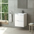 thumbnail image 2 of Ws Bath Collections Menta C50.100 GP Menta 20" Wall Mounted Single Basin Vanity Set -, 2 of 2