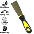 thumbnail image 3 of Harrier Soft Grip Handle Putty Scraper Knife, Flexible Blade, 1.5-inch Wide, 4-Pack, 3 of 4