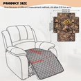 thumbnail image 7 of Kuiaobaty Highland Cow Print Quilted Reclining Sofa Slipcover, Camo Hunting Non Slip Armless Seat Cushion Cover, Breathable Washable Furniture Protector Perfect Gift for Family, 7 of 7