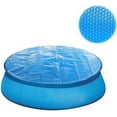 thumbnail image 1 of Round Pool Cover, Solar Covers for In-Ground and Above-Ground Round Swimming Pools, Solar Pool Hot Tub Blanket Covers Bubble Cover for Outdoor Hot Tubs (4ft) Blue 4ft Blue 4ft, 1 of 5