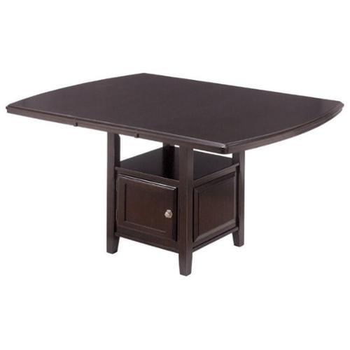 Ashley D520 32 Ridgley Dark Brown Counter Ht Extn Table With Storage Walmart Com Walmart Com