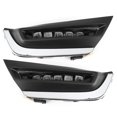 thumbnail image 3 of Kit de luces antiniebla LED impermeables con bisel cromado y cableado compatible con CR-V CRV 17-Arriba, 3 of 14