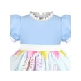 thumbnail image 4 of Girls Dress Blue Easter Egg Hunting Maid Lace Apron Alice Vintage Spring 4 Years, 4 of 8