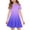 #A10-Light Purple, variant on XADYUY Summer Dress for Girls 14-16 Casual A-Line Short Sleeve Girls Tshirt Dresses Gradient Crew Neck Sundresses Loose Swing Dresses with Pockets,9-10Years,Sky Blue